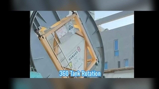 Behälter-anhebende Maschine